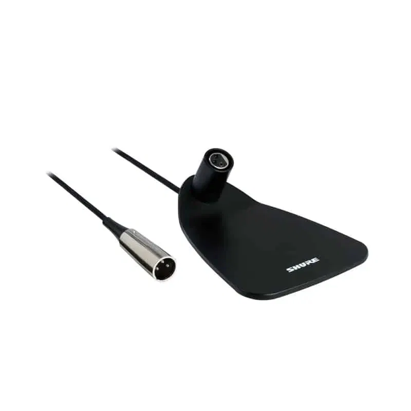 Shure Cvd-B Base Para Micrófono Gooseneck 12 Y 18 pulgadas