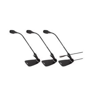 SHURE CVG12D-B/C Micrófono Cardioide Gooseneck 12 pulgadas Base