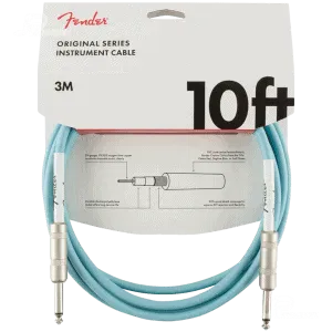 FENDER SERIE ORIGINAL 10 D BLUE CABLE DE INSTRUMENTO