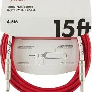 FENDER ORIGINAL SERIE 15 F RED CABLE PARA INSTRUMENTO